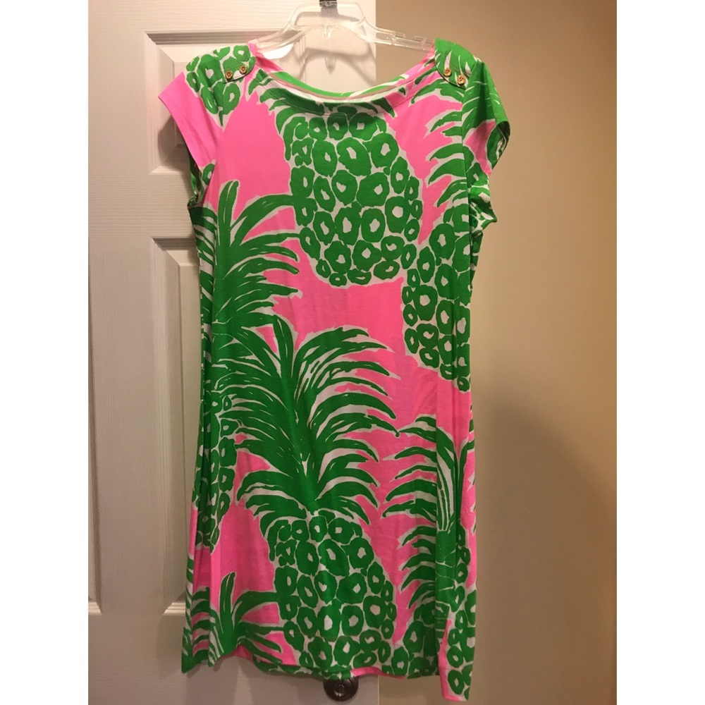 NWOT Lilly Pulitzer Loren Pink Pout Flamenco large